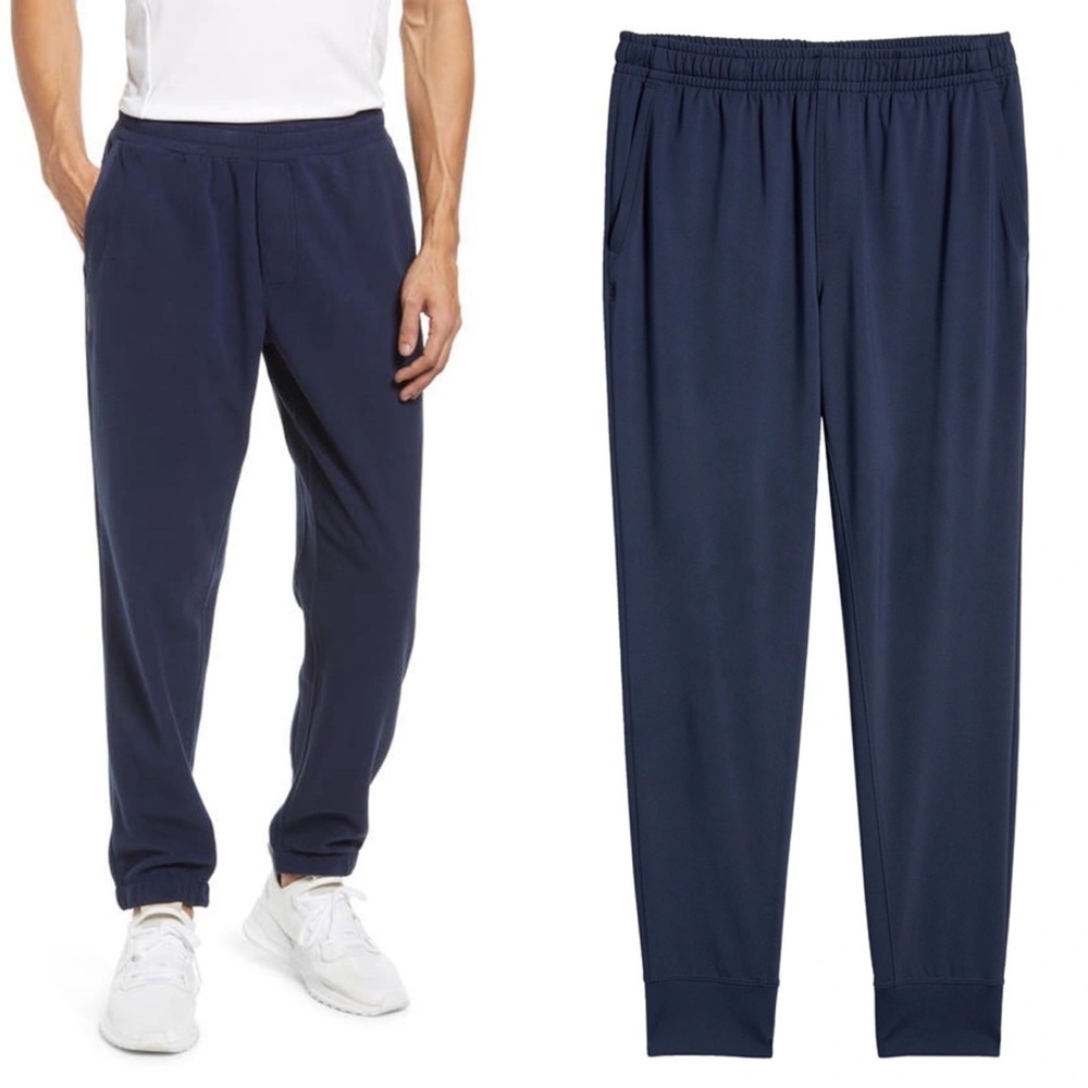 New Rhone Gym Joggers Navy Blue Size Small Athletic Performance Pants Technical